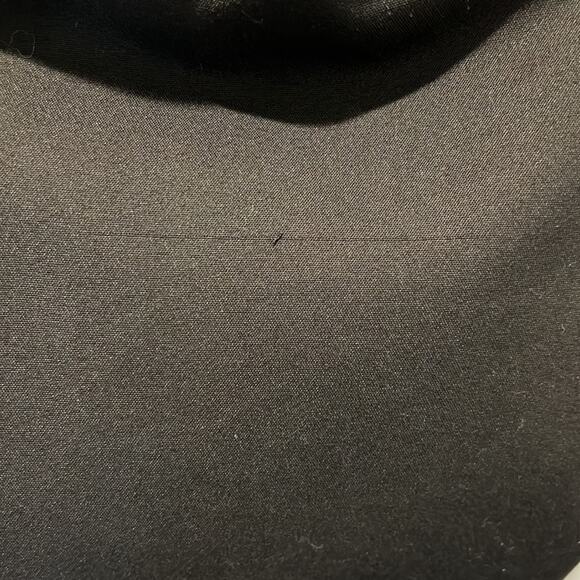 Zara Basic Collection Woman’s Puff Sleeve Zip Up Blazer/Jacket - Size L Black - Picture 10 of 11